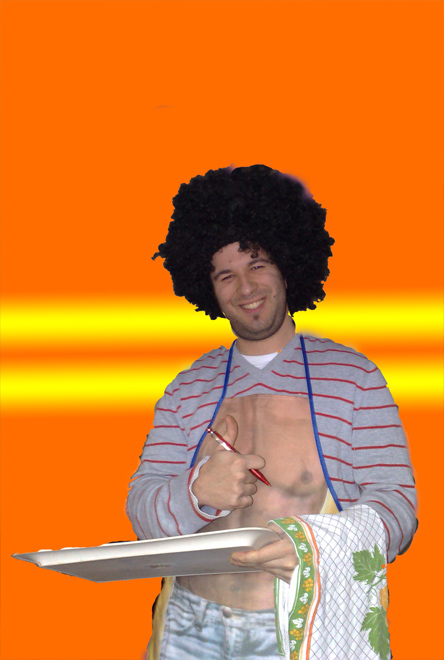 Chris tischt auf